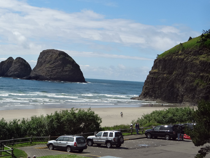 Reflections From the Fence Oceanside and Cape Lookout State Park